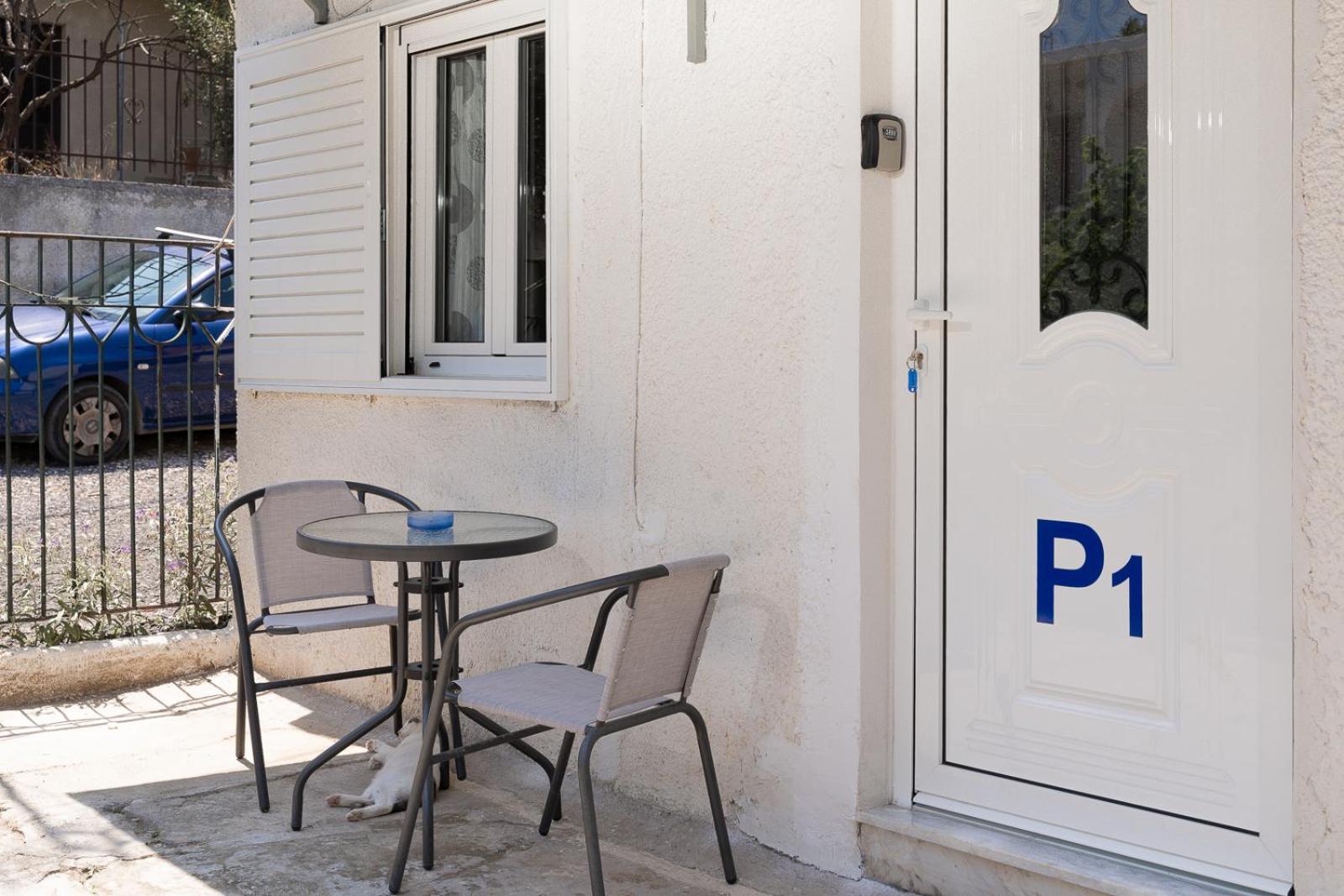 Panos Marina Apartment P1 Pórto Ráfti Dış mekan fotoğraf